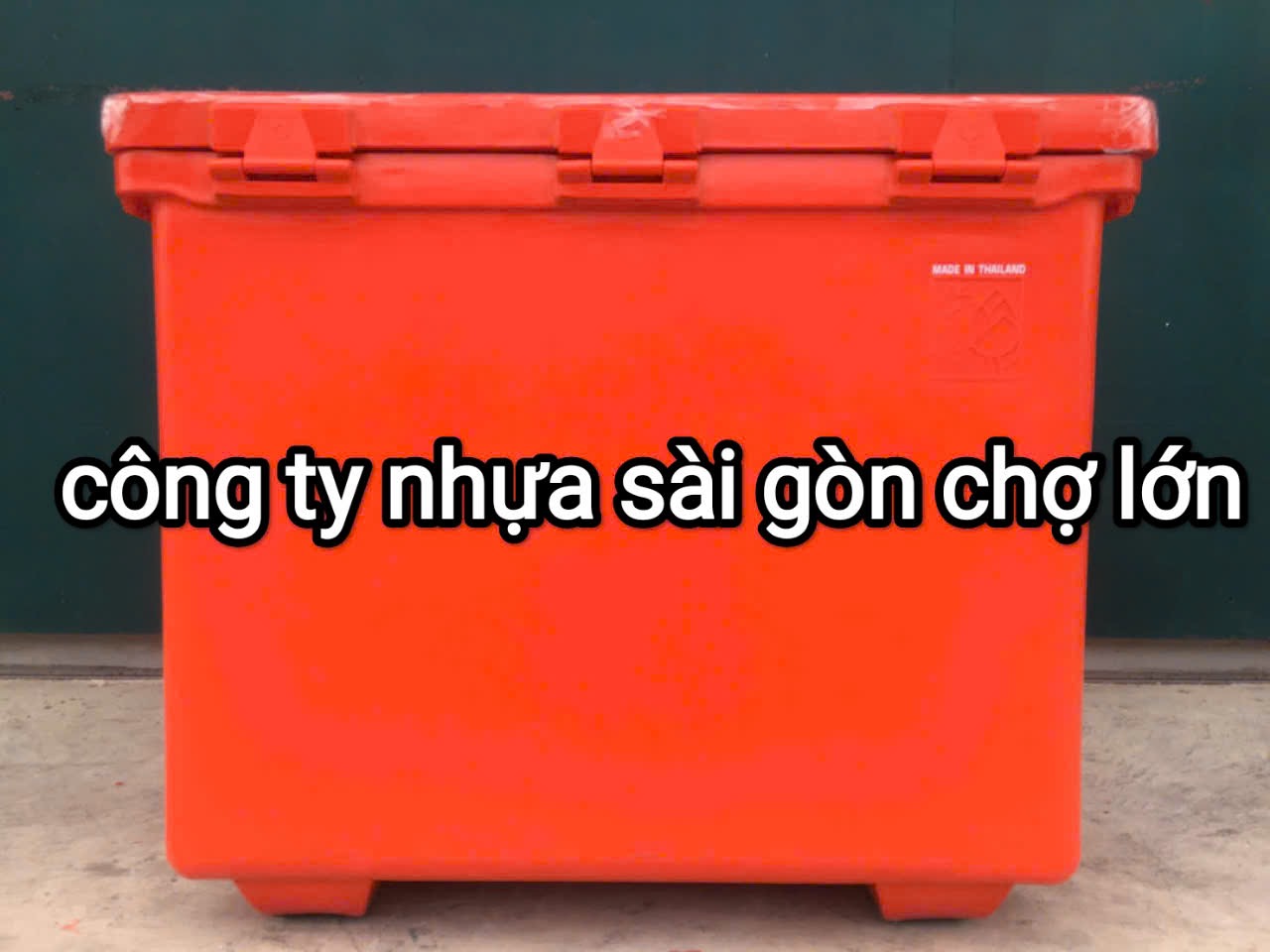 Thùng đá thái Lan 450 lít nhập khẩu hoa sen m