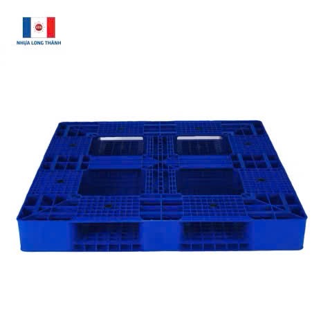 Pallet nhựa PL16-LK Long Thành(120*120*15 cm)