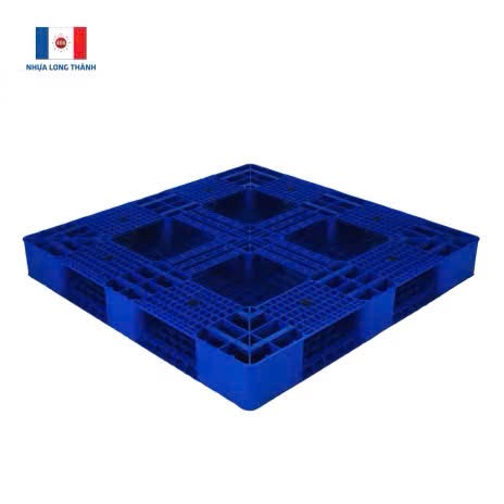 Pallet nhựa PL16-LK Long Thành(120*120*15 cm)