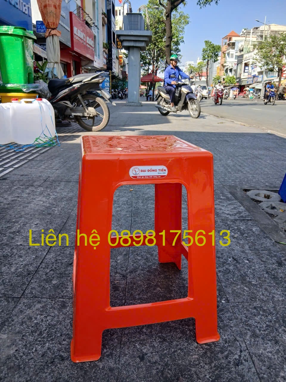 Ghế cao bông màu cam ( chính hãng Đại Đồng Tiến)