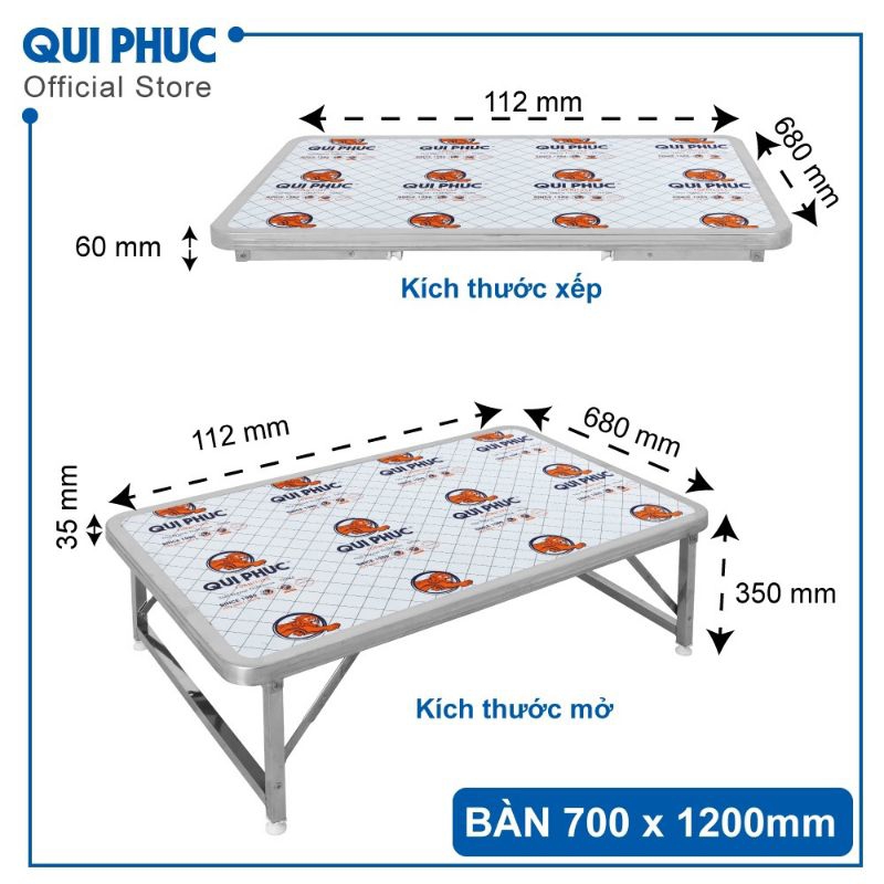 BÀN INOX FELIX OSAKA CAO 35CM