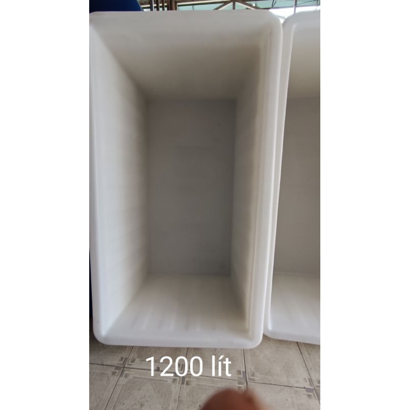 Tank nhựa nuôi cá 1200 lít ( 209×118×74 cm)