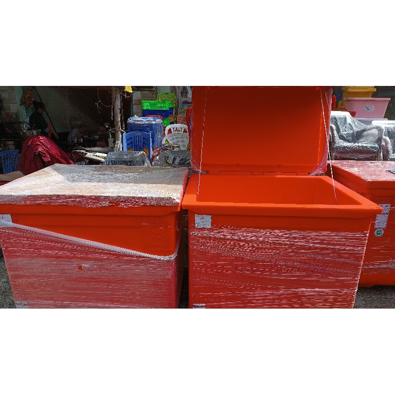 Thùng đá Thái Lan 200 lít nhập khẩu mỏ neo