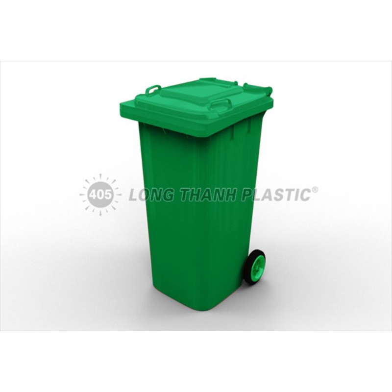 Thùng rác 240 lít nắp kín Long Thành cao cấp