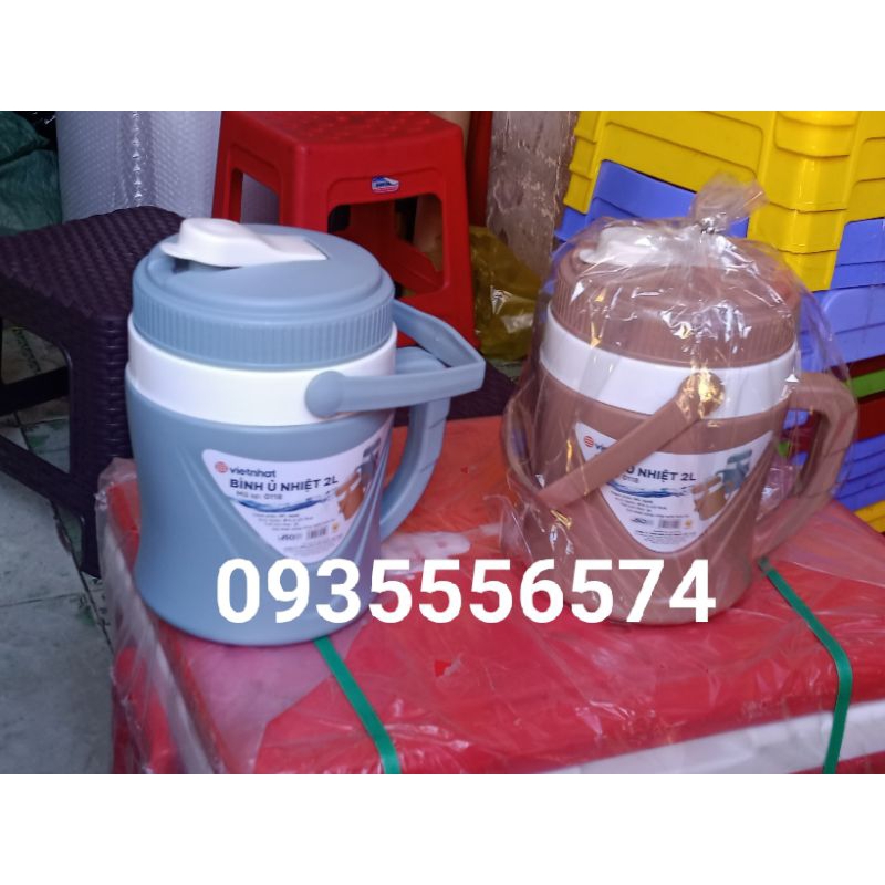 Bình ủ nhiệt 2 lít Việt Nhật cao cấp