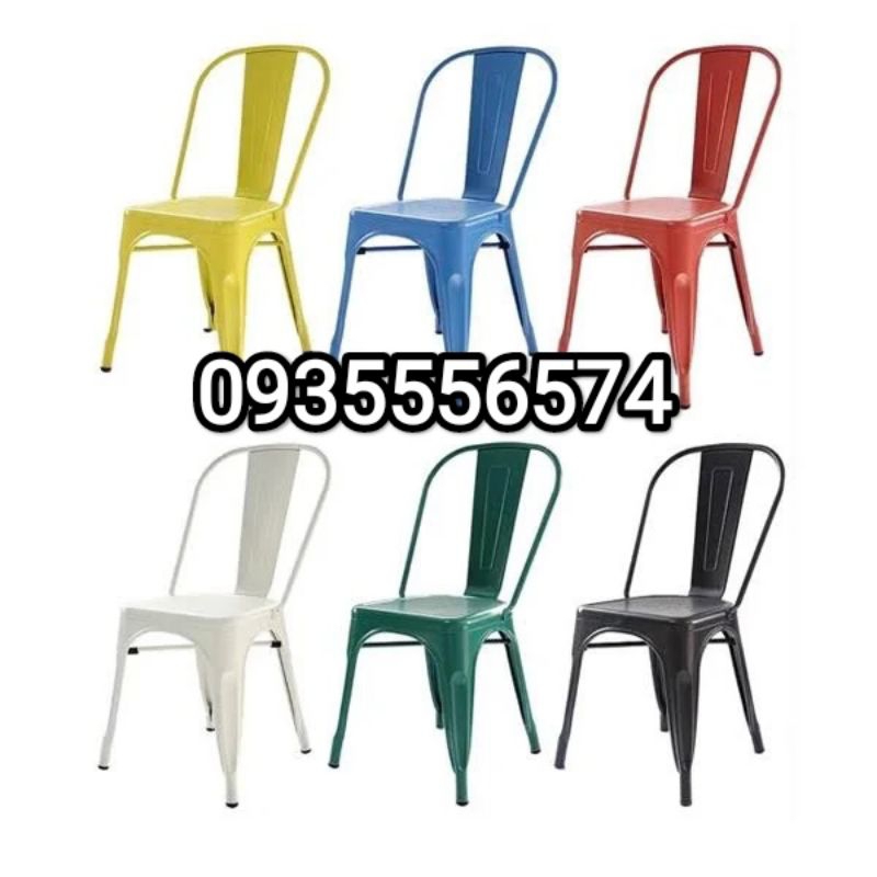 Ghế TOLIX chữ A sắt sơn tĩnh điện cho quán ăn, cafe