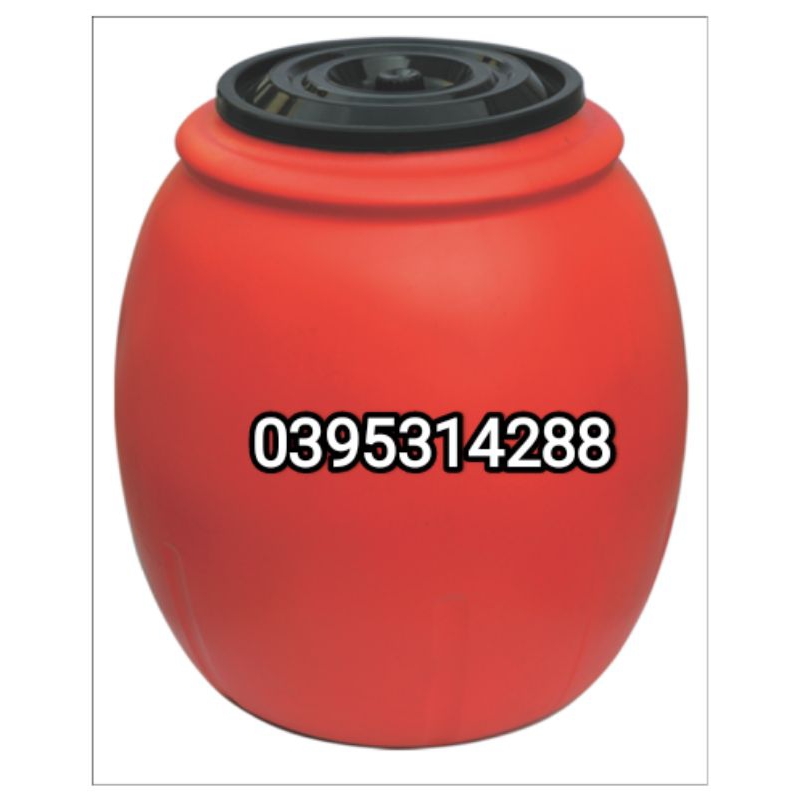 Lu nhựa 140 lít có nắp