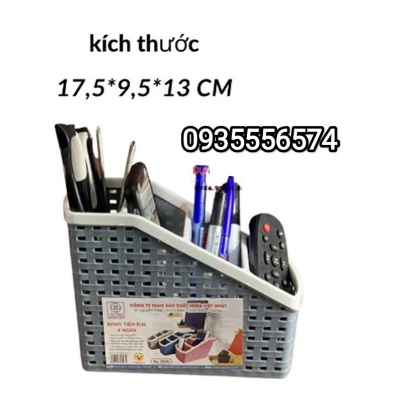khay tiện ích 4 ngăn Việt Nhật
