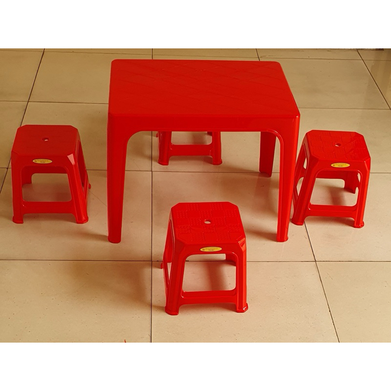 Bàn nhựa  chữ nhật sọc kẻ   Chấn Thuận Thành cao cấp loại 1
