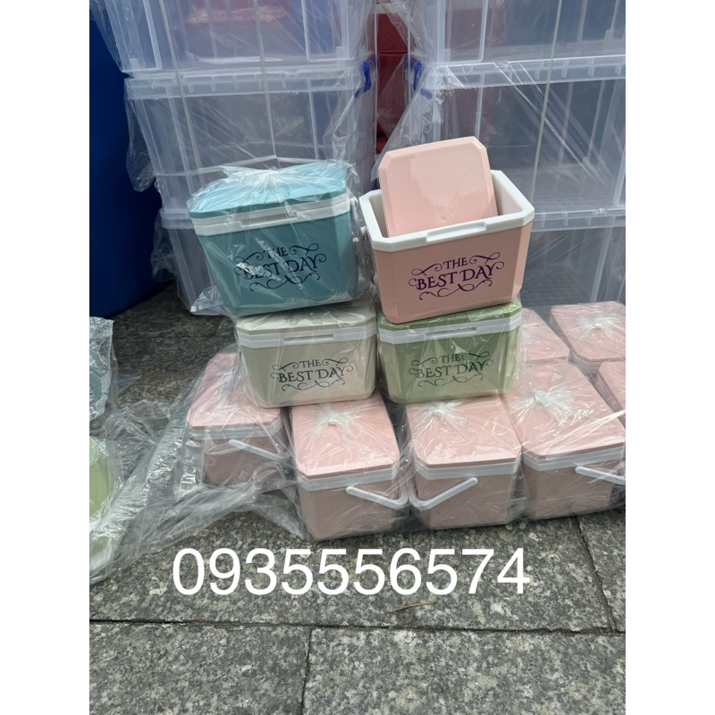 Thùng  Vuông 1 lít hot trend Tân lập thành