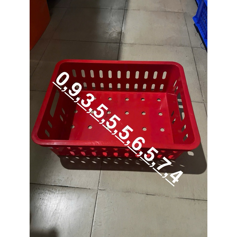 Sóng nhựa hở HS041-SH ( 490*377*150 mm)