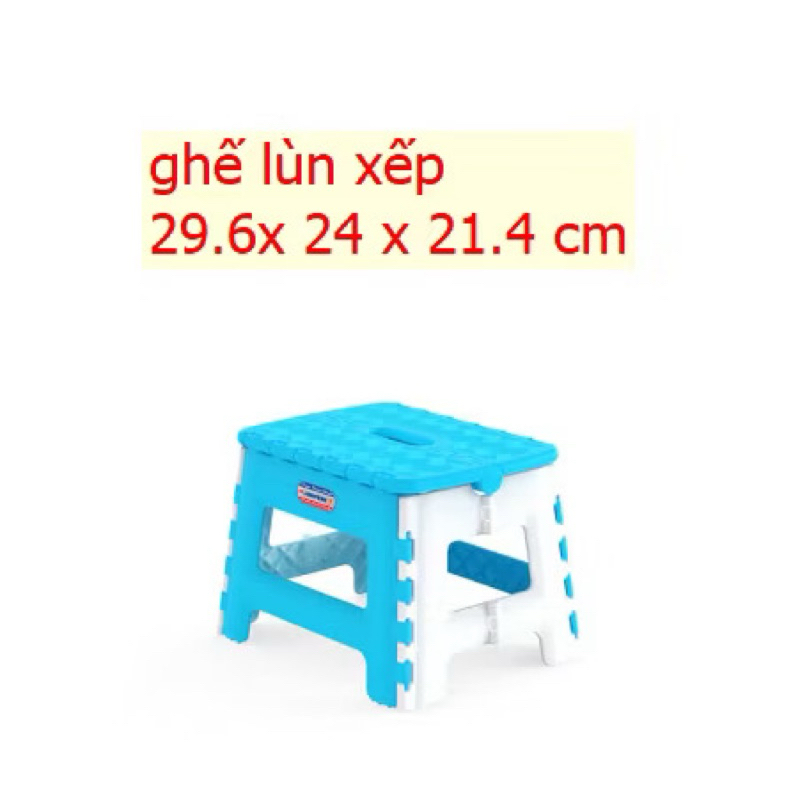 Ghế xếp mini và ghế lùn xếp Duy tân