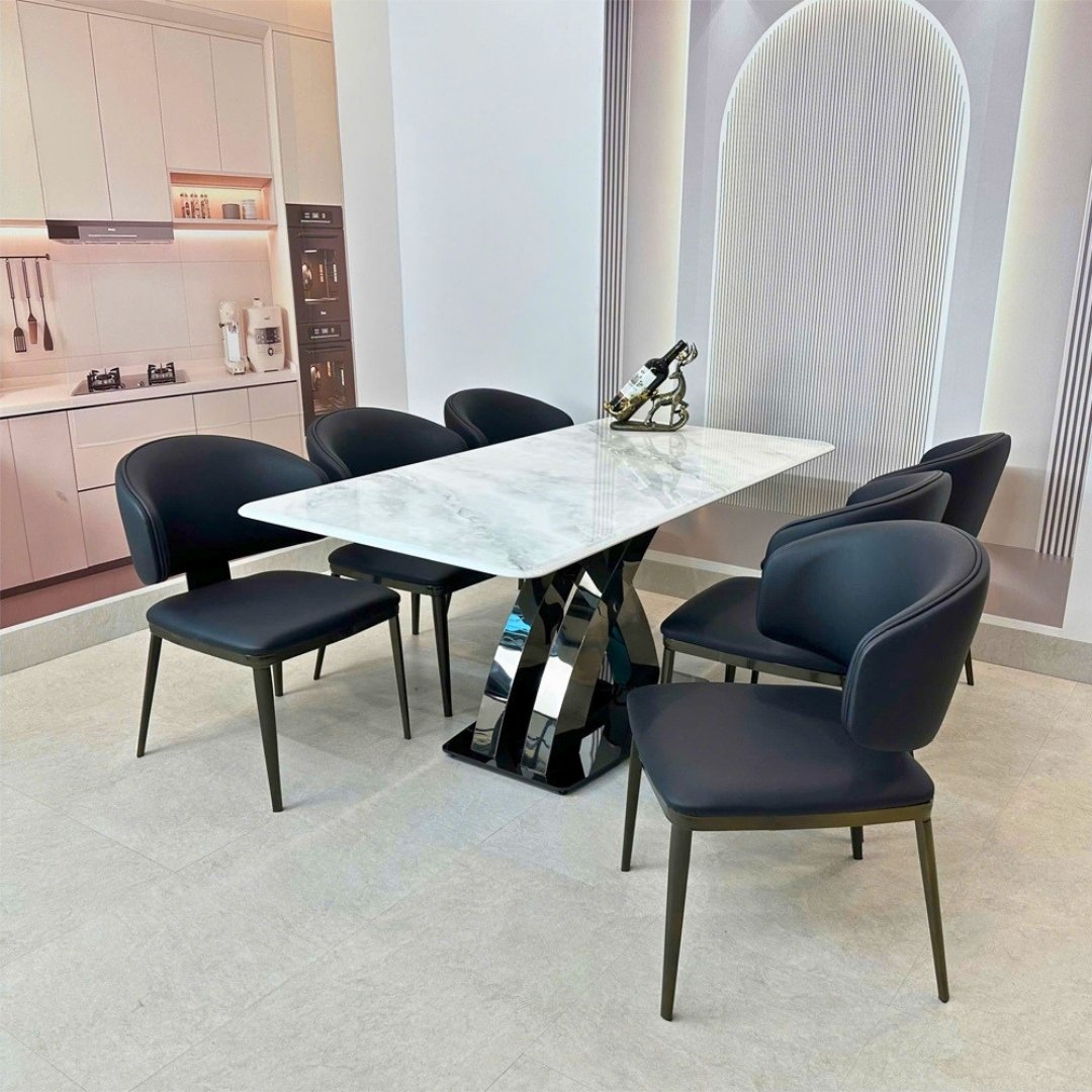 Bàn ăn KN Home Decor Chân Đan VIP.