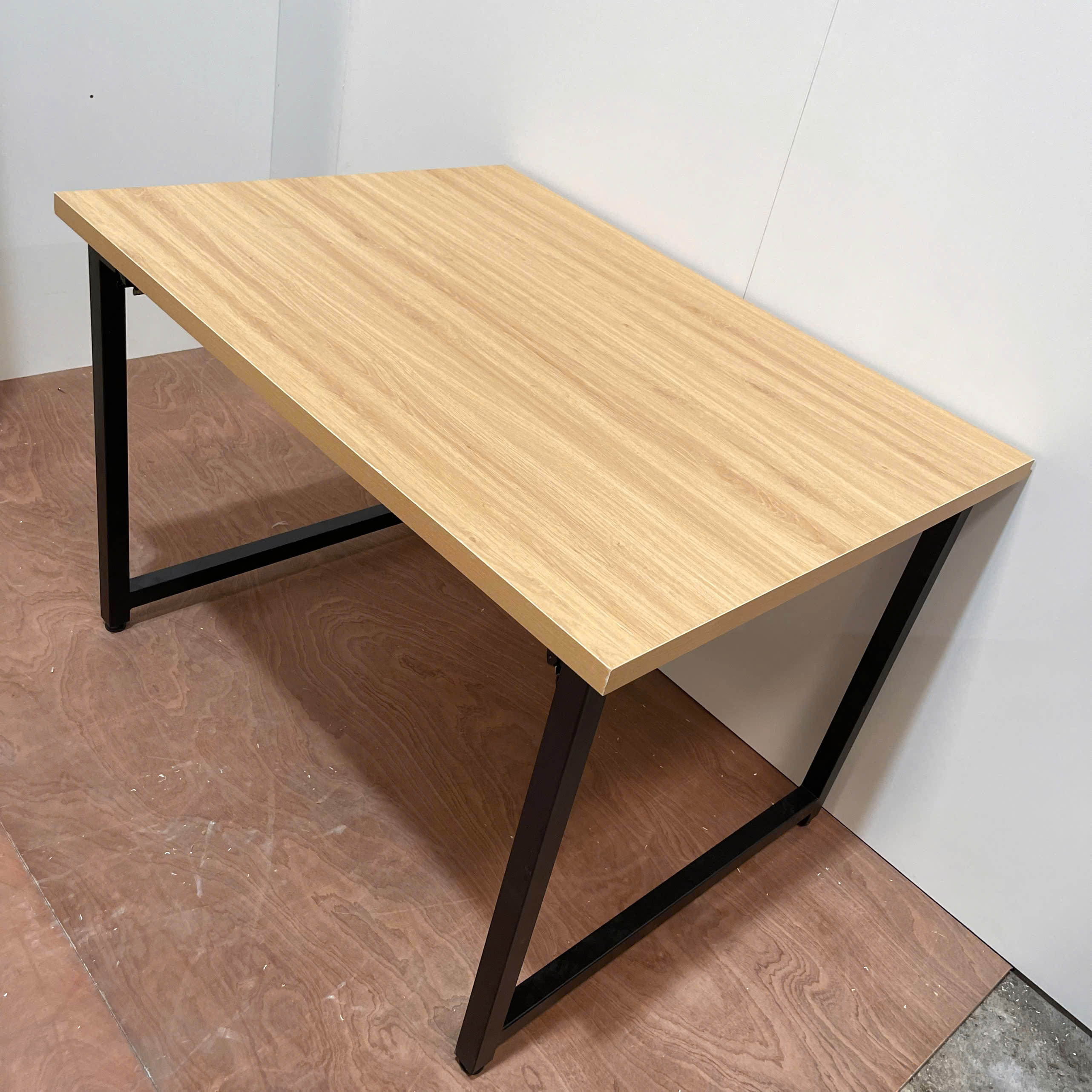 Bàn Cắt May MDF Melamine 120x90x82cm Chân Sắt Hộp Gấp Gọn Sơn Tĩnh Điện KN Home Decor