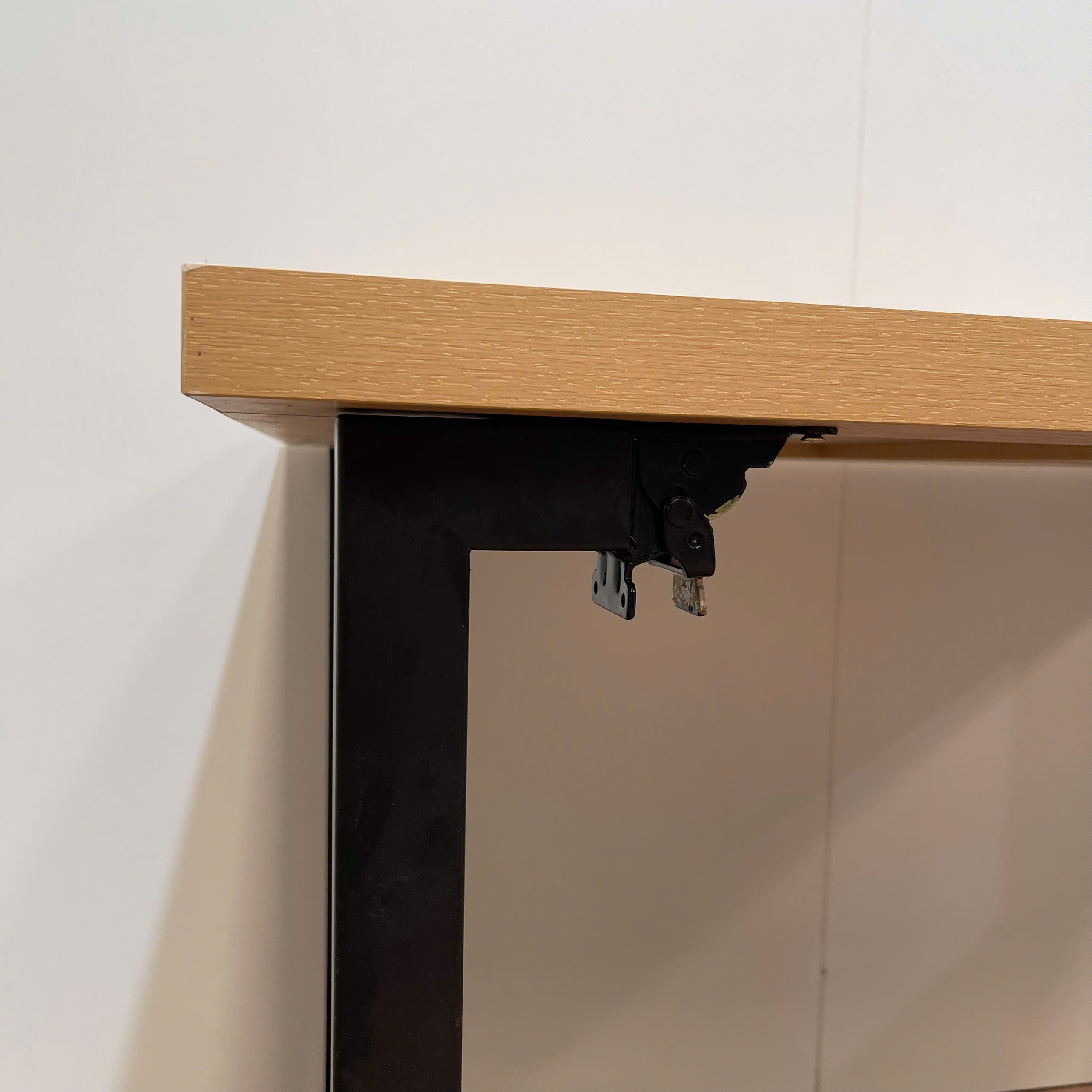 Bàn Cắt May MDF Melamine 120x90x82cm Chân Sắt Hộp Gấp Gọn Sơn Tĩnh Điện KN Home Decor