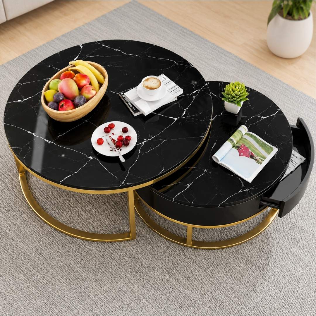 Bàn sofa mặt đá Ceramic cao cấp