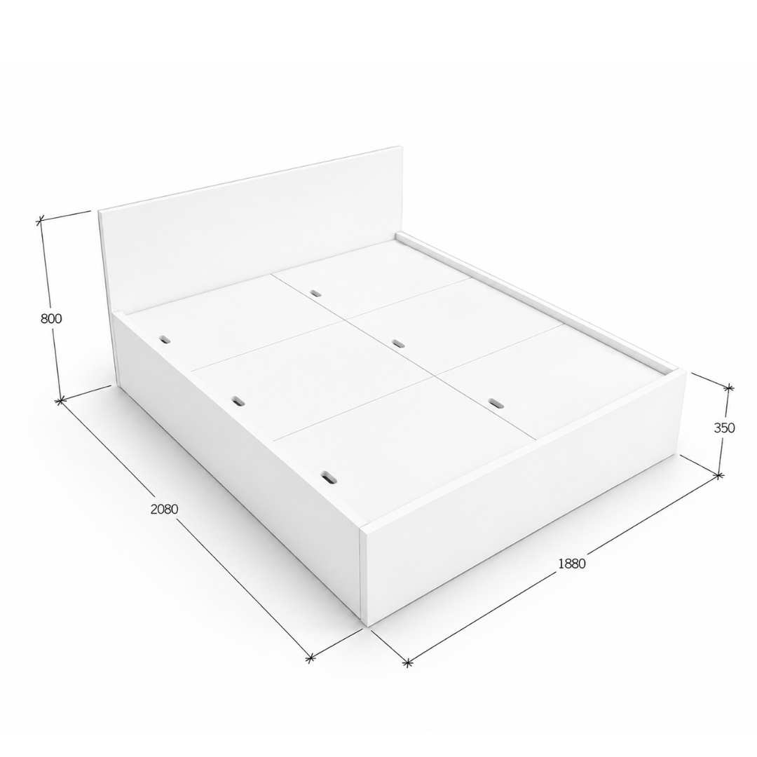GIƯỜNG NGỦ HỘC LƯU TRỮ ĐA NĂNG 3 KÍCH THƯỚC – KN HOME DECOR