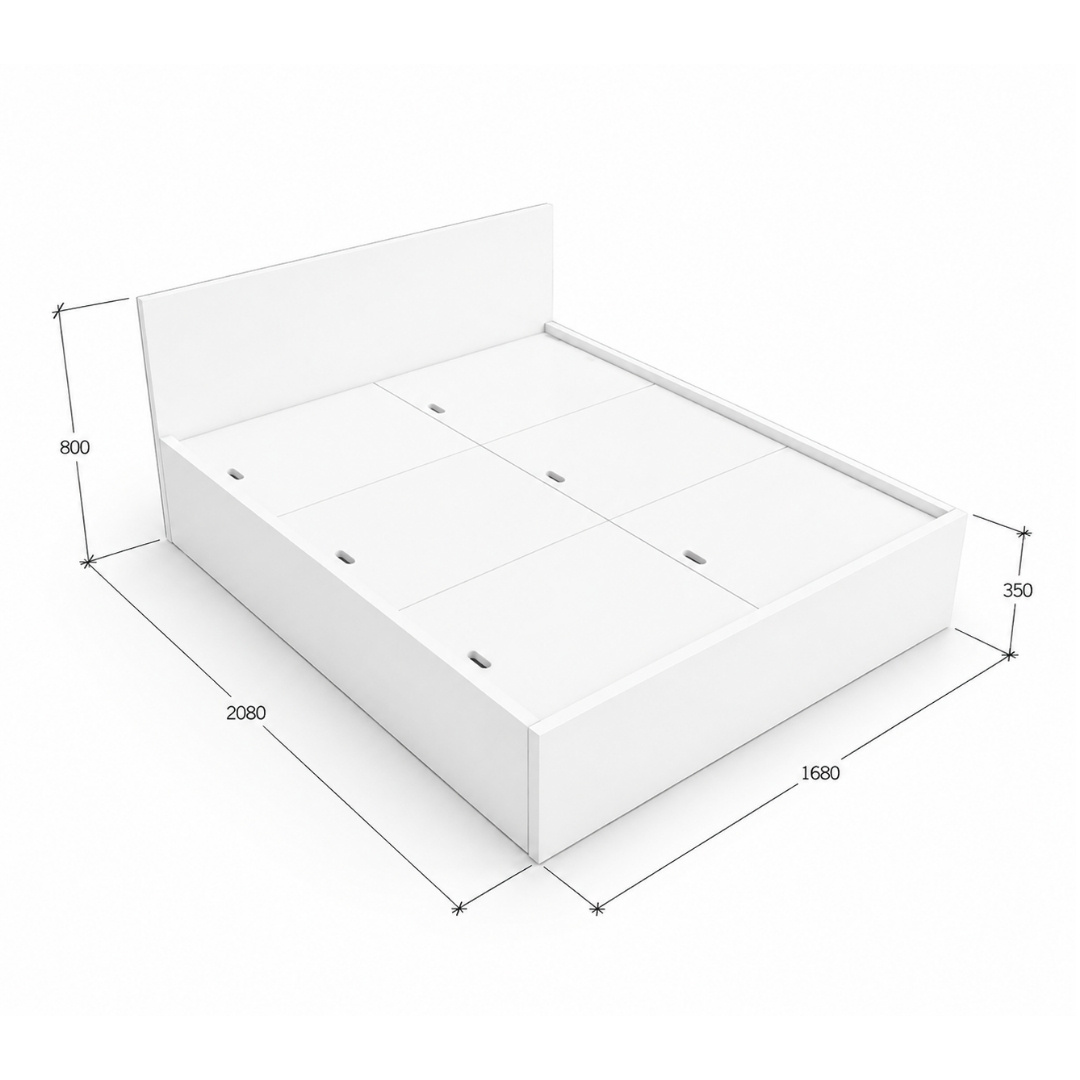 GIƯỜNG NGỦ HỘC LƯU TRỮ ĐA NĂNG 3 KÍCH THƯỚC – KN HOME DECOR