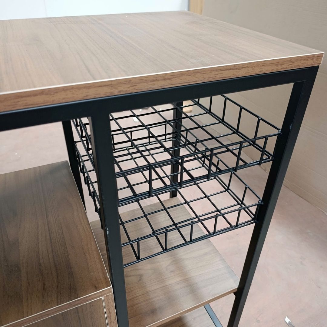 Kệ để đồ nhà bếp MDF hiện đại