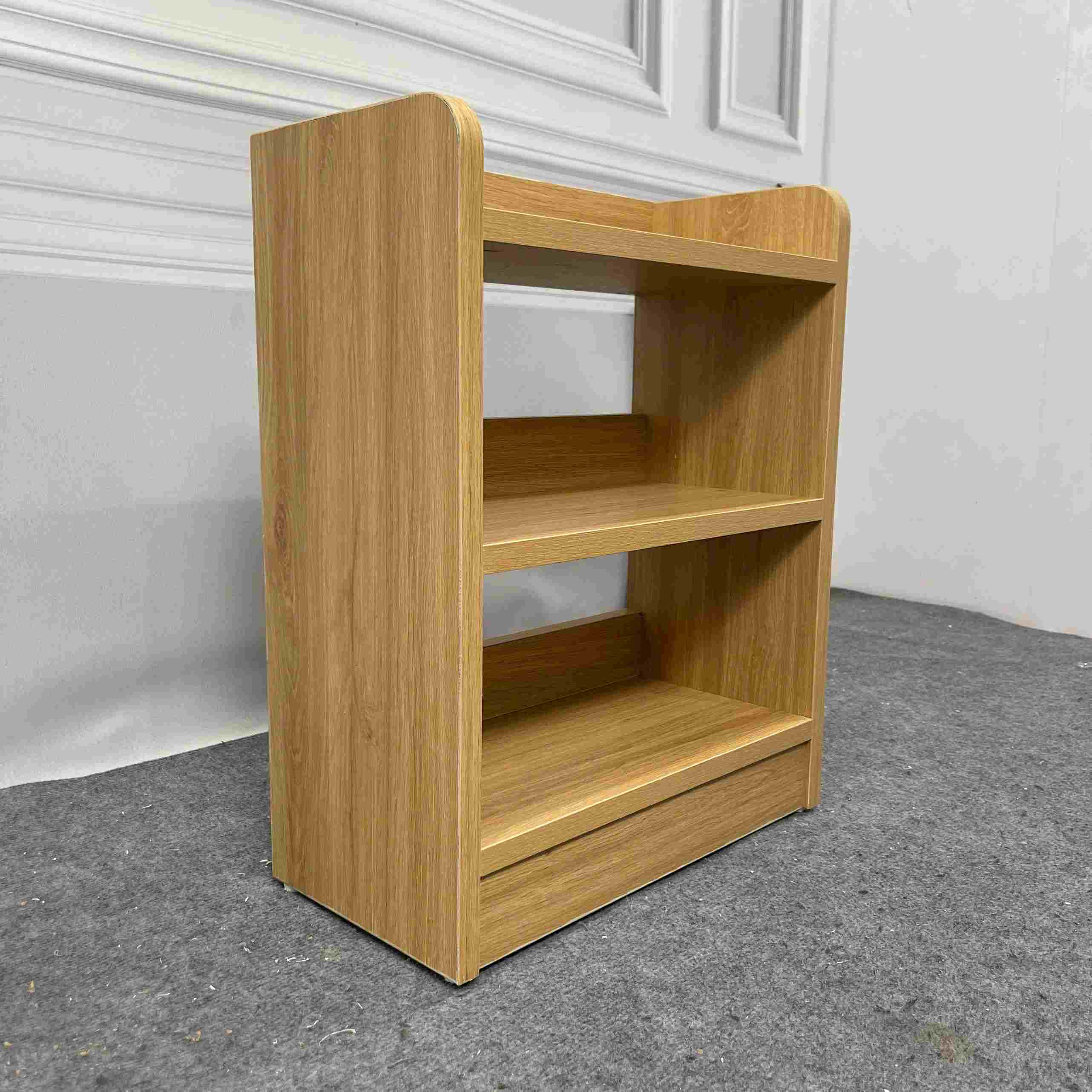 kệ để đồ trang điểm mini gỗ mdf 3 tầng kn home decor