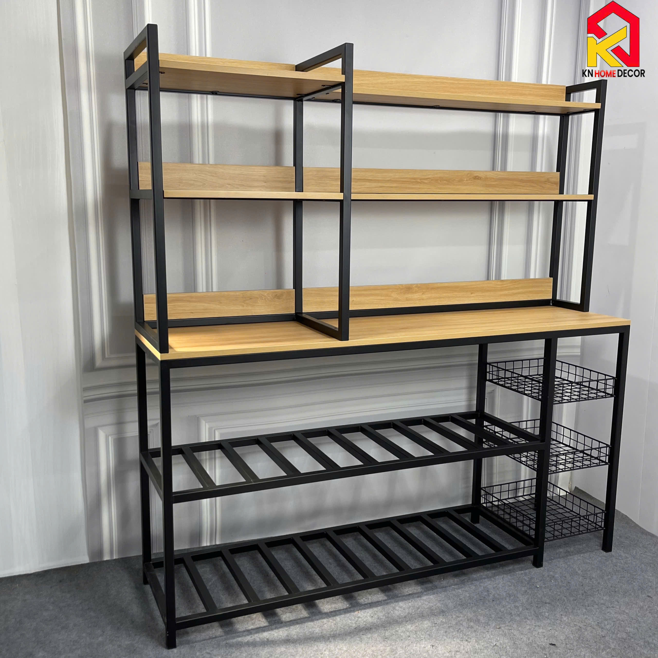 kệ pantry để máy pha cà phê