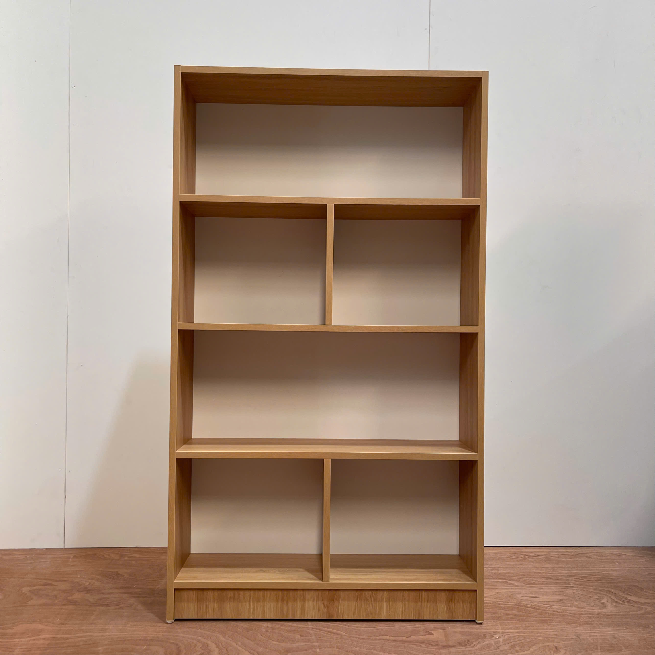 Kệ Sách Trang Trí MDF Melamine 80x24x140cm Thiết Kế Nhiều Ngăn Hiện Đại KN Home Decor