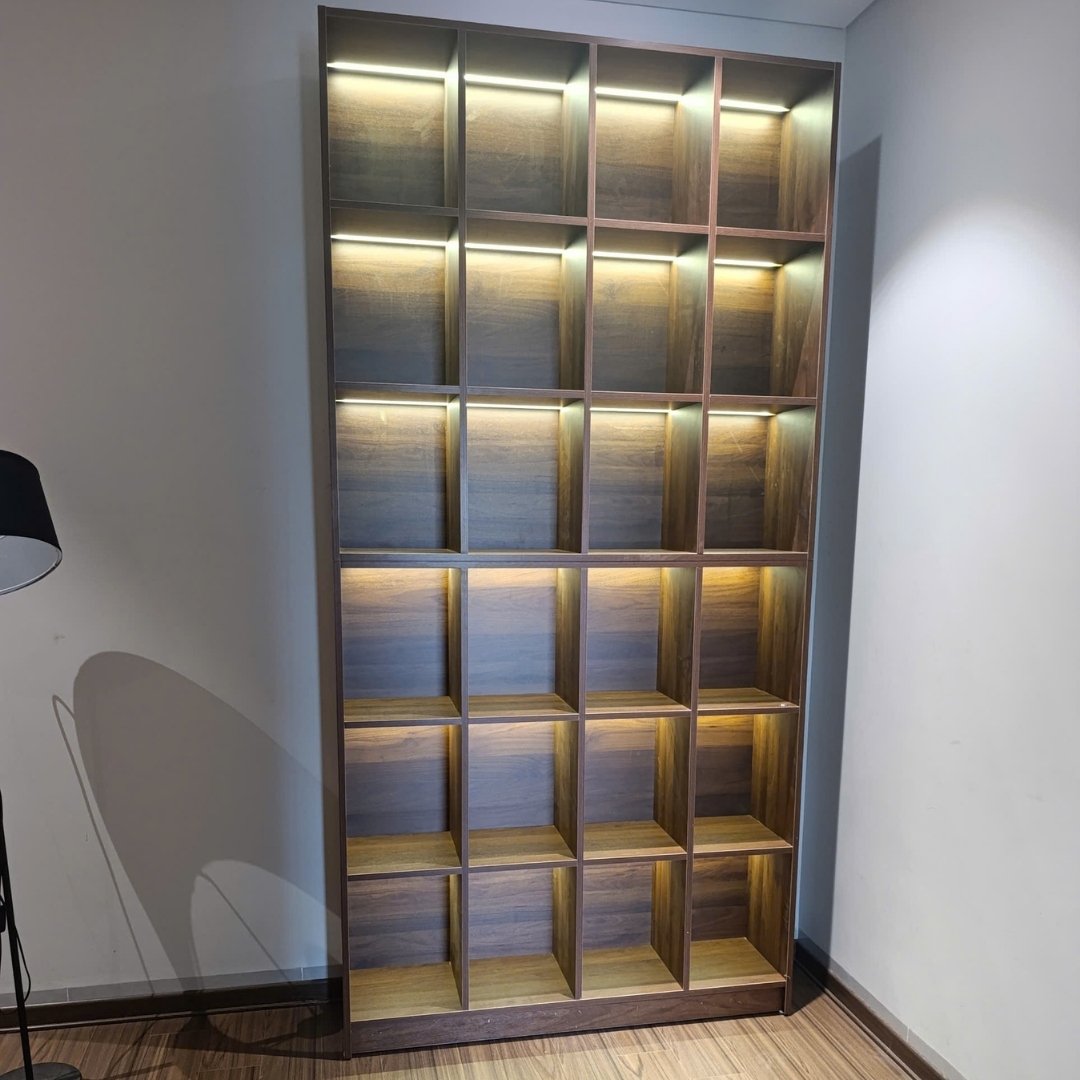 Kệ sách MDF Melamine hiện đại