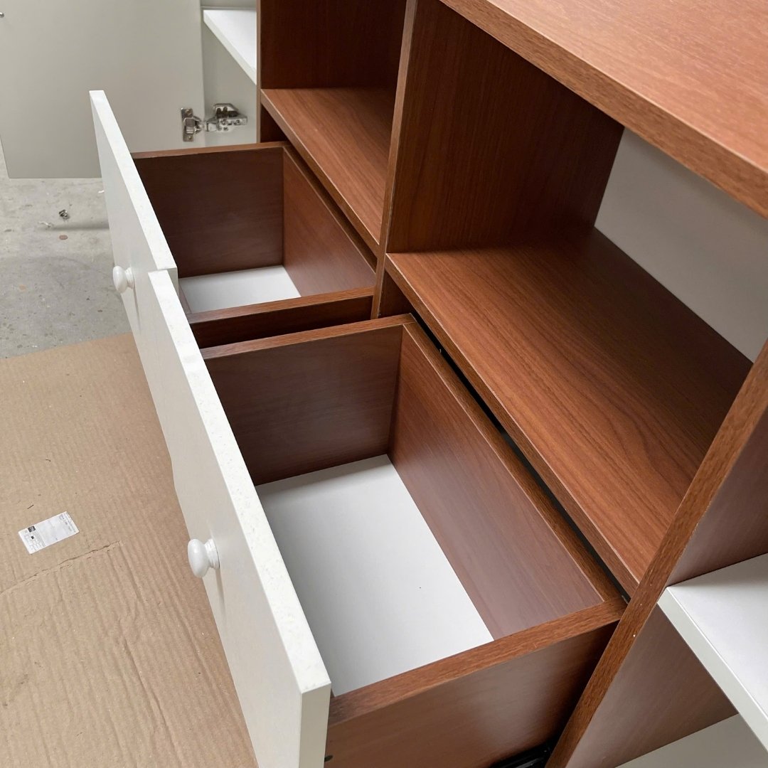 Kệ tivi gỗ MDF melamine 2 mặt bền đẹp dễ vệ sinh