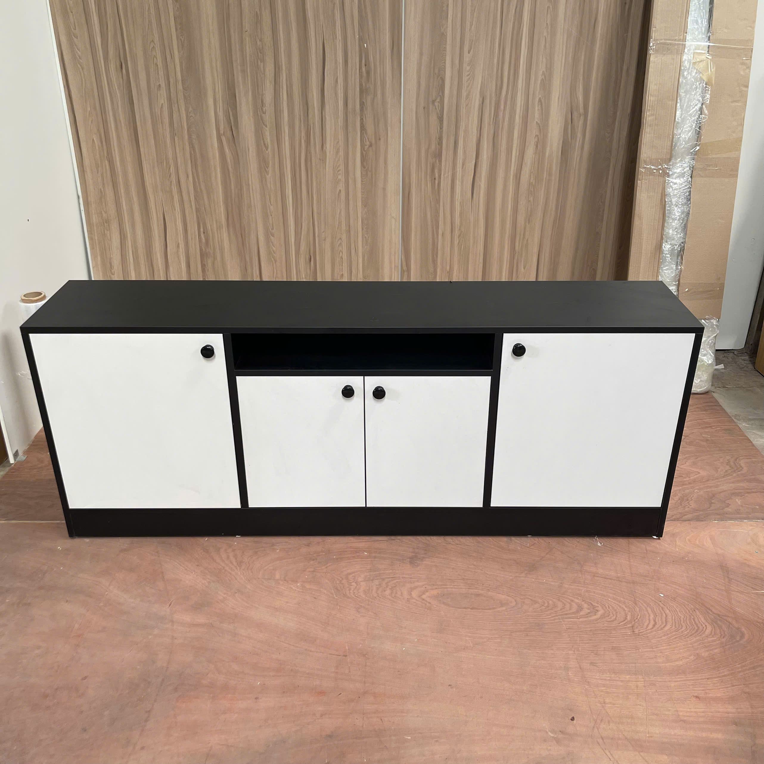 Kệ TV Đa Năng 4 Cánh MDF Melamine 165x34x65cm – KN KTV1653465