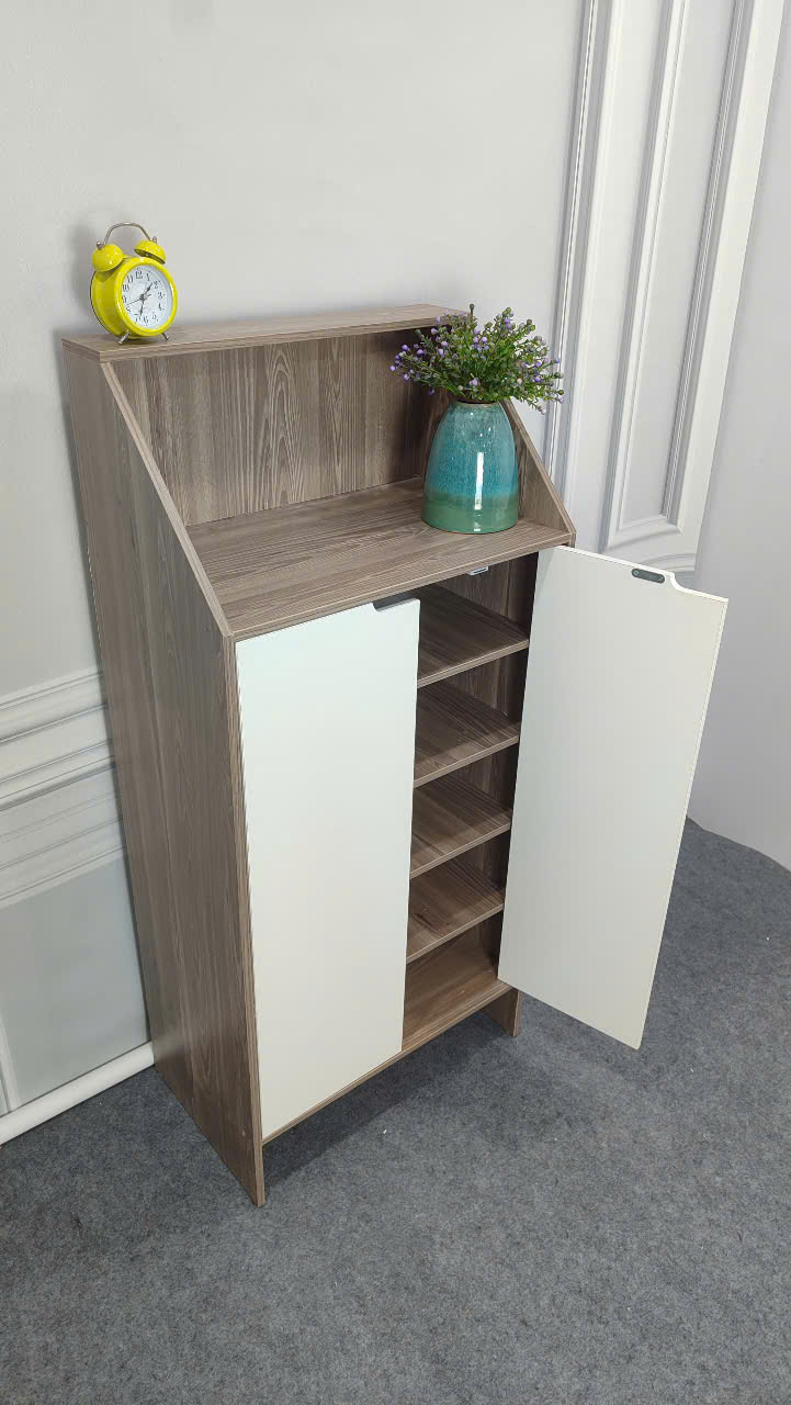 Tủ giày gỗ MDF Lắp ráp, Kệ giày dép đa năng, hiện đại, TIẾT KIỆM diện tích, chịu lực tốt. KG_50, KG_60