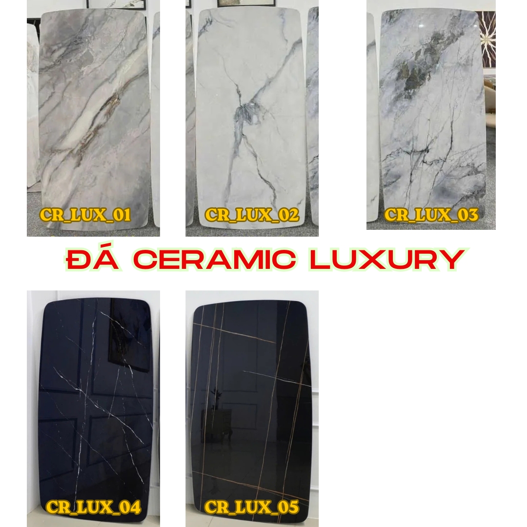 Mẫu đá Ceramic đẹp cho bàn ăn
