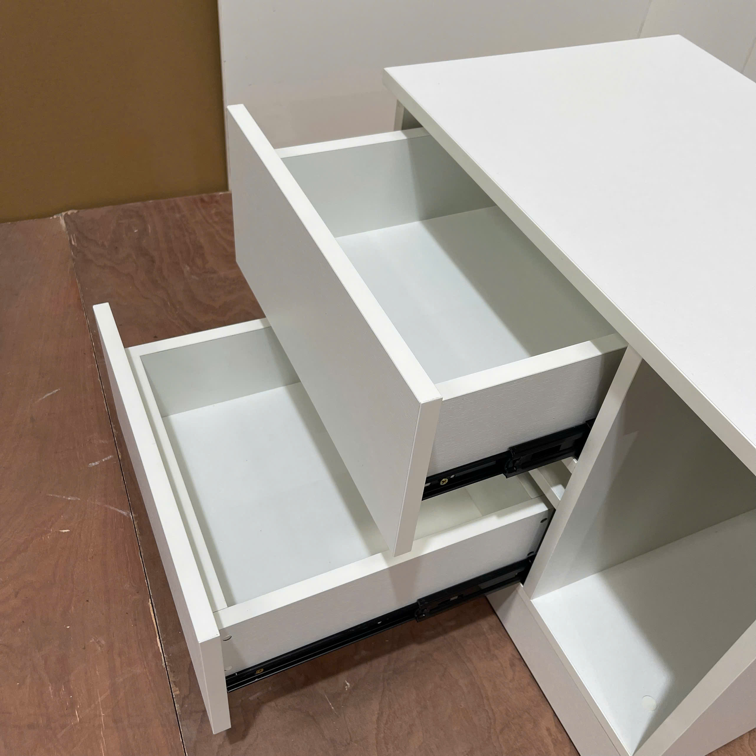 Tab Đầu Giường 2 Ngăn Kéo MDF Melamine 60x40x50cm – KN TG604050