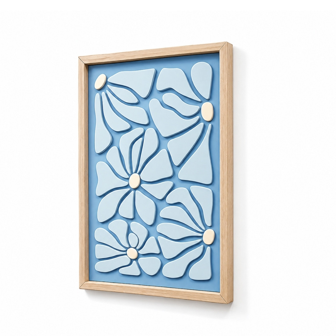 Tranh Decor khung gỗ tự nhiên