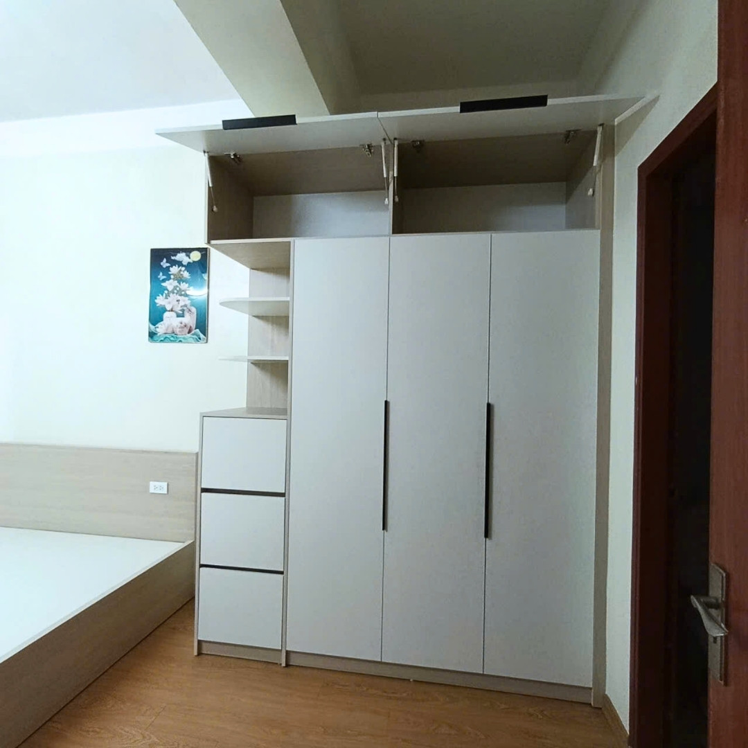 Tủ áo phòng ngủ phong cách tối giản