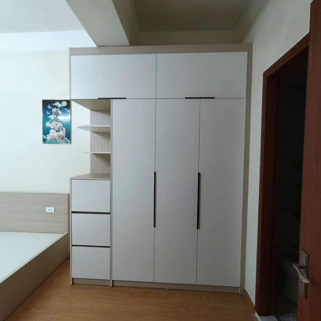 Tủ áo phòng ngủ phong cách tối giản