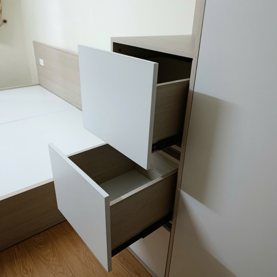 Tủ áo gia đình kích thước lớn 1850mm