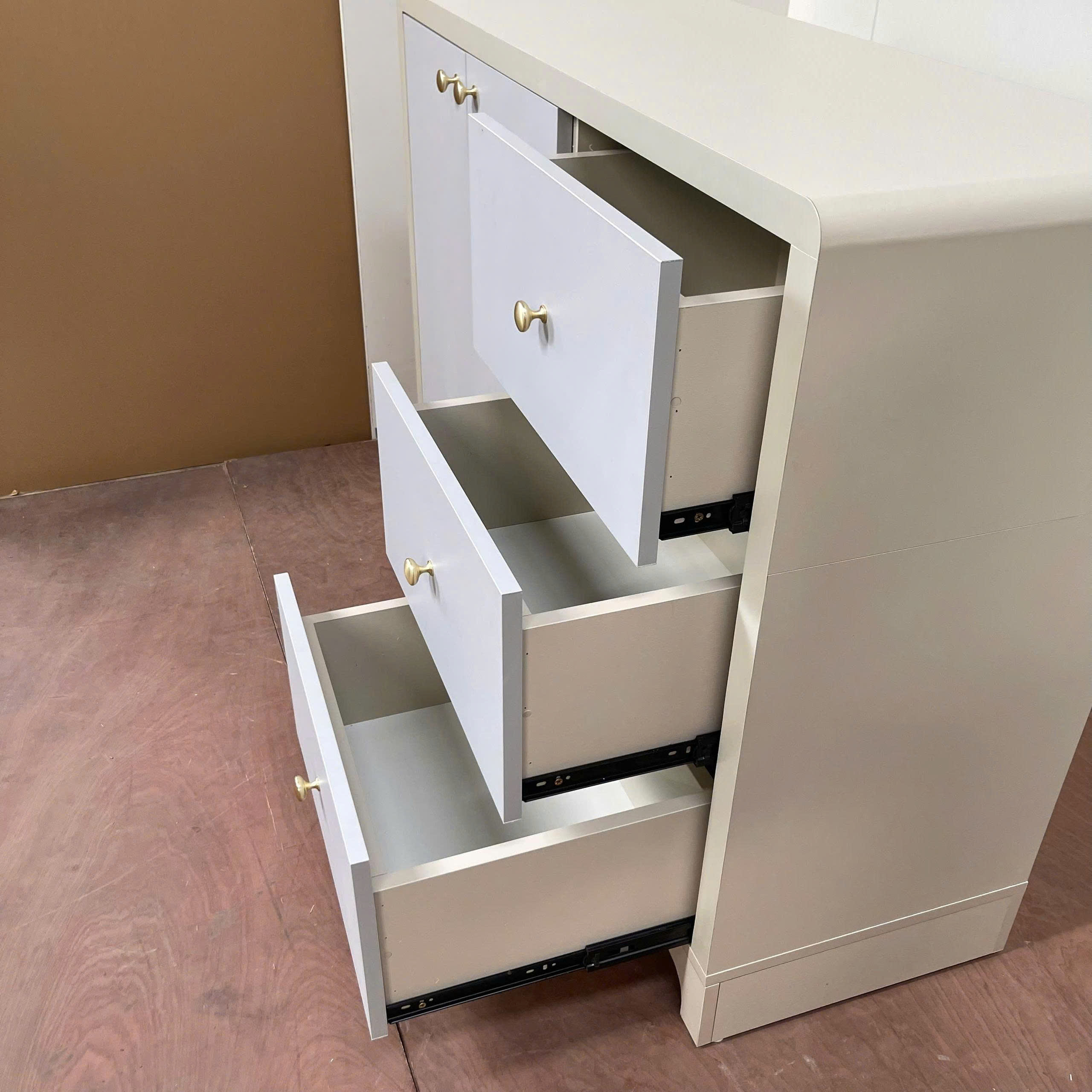 Tủ buffet MDF cốt xanh chịu ẩm