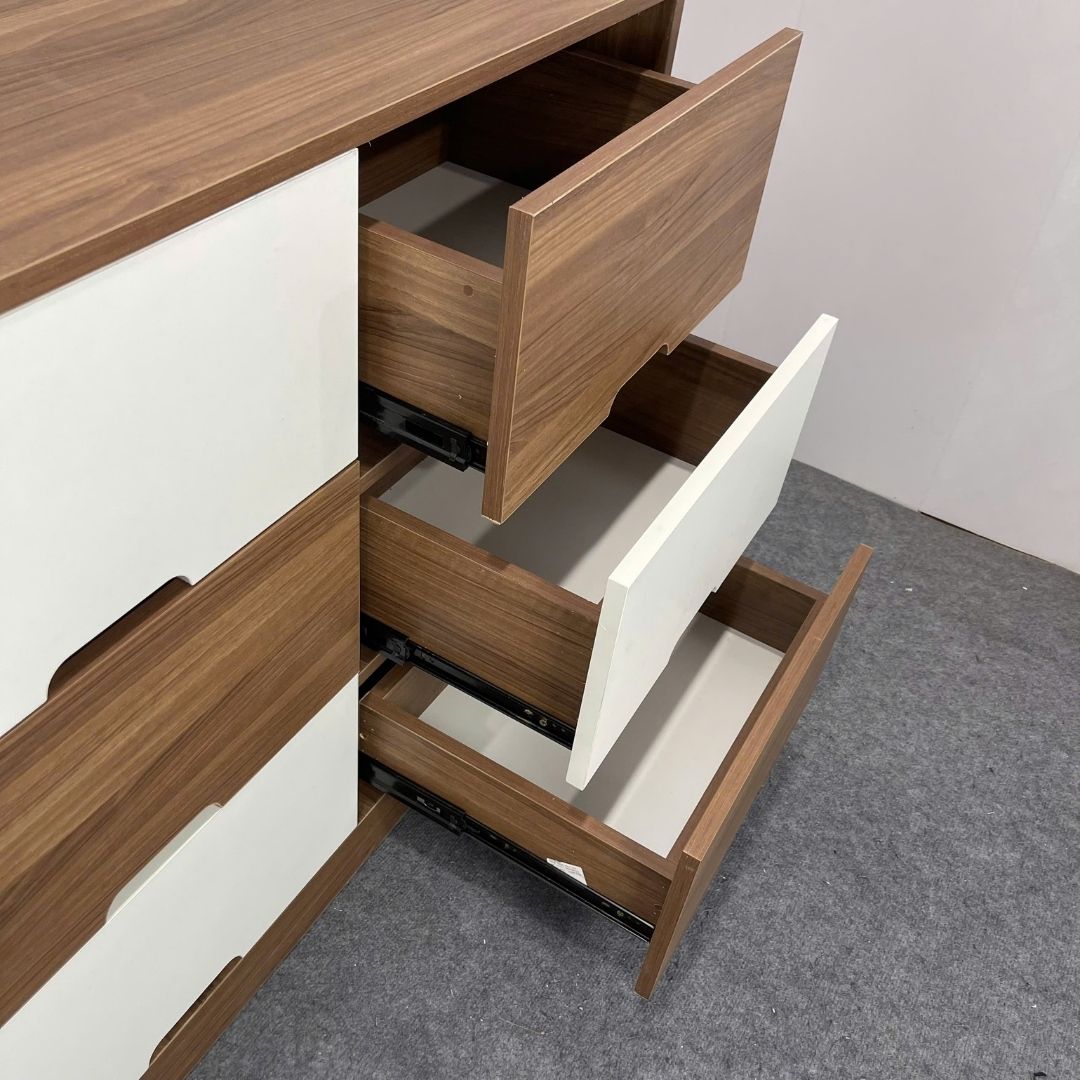 Tủ đa năng gỗ MDF phủ Melamine hiện đại, nhiều màu sắc và kích thước lựa chọn, thương hiệu KN Home Decor