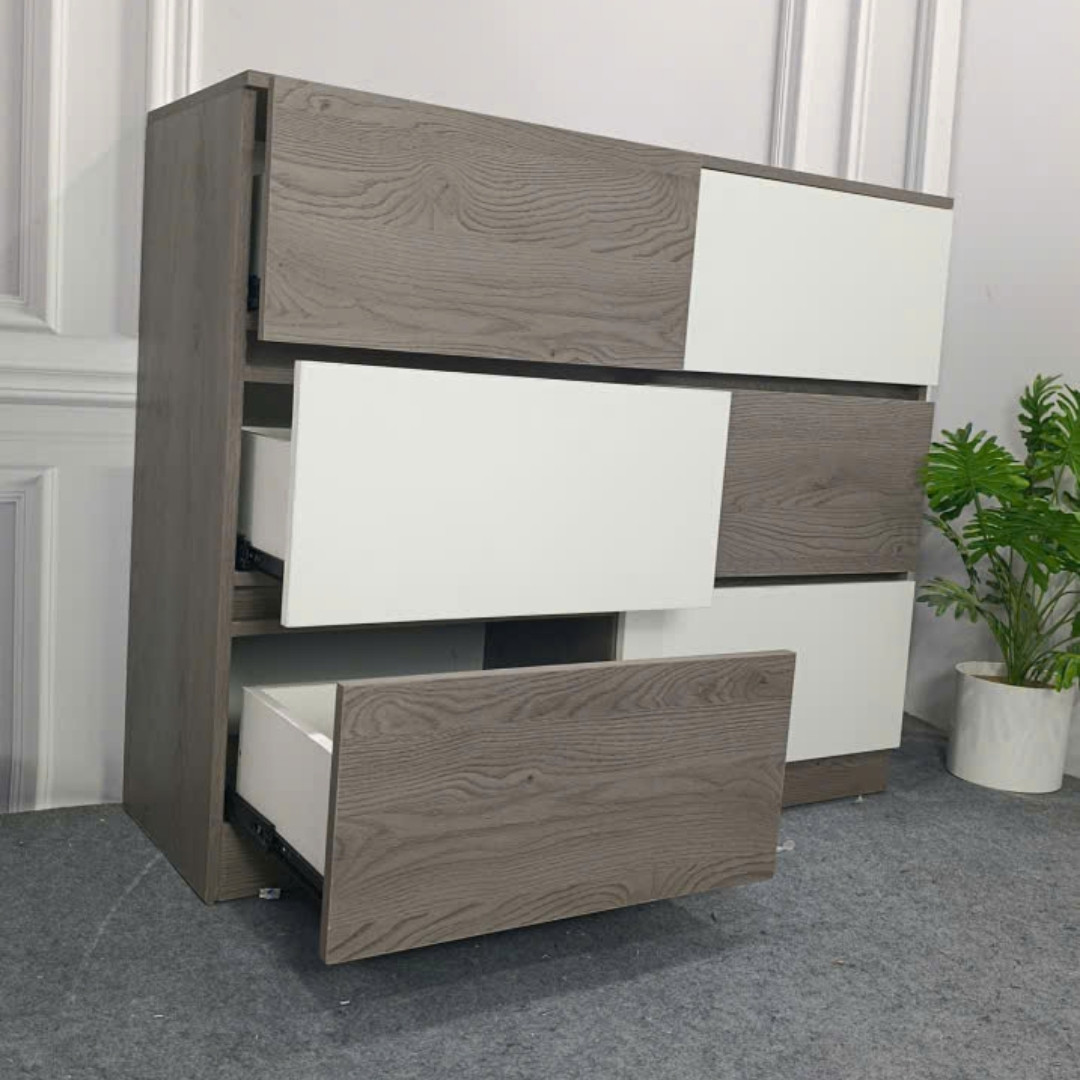 Tủ đa năng gỗ MDF phủ Melamine hiện đại, nhiều màu sắc và kích thước lựa chọn, thương hiệu KN Home Decor.