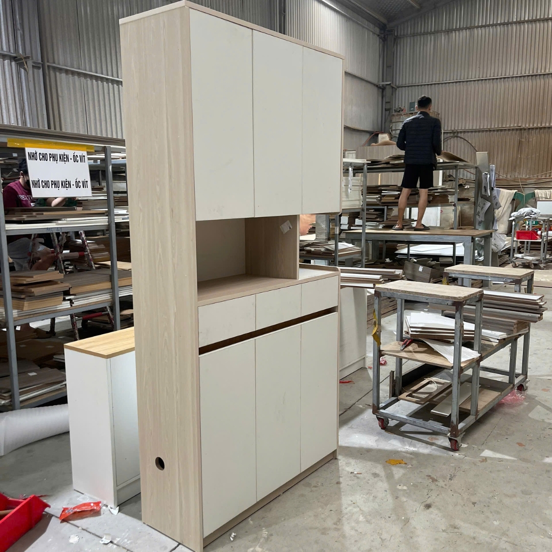 Tủ giày gỗ MDF phủ Melamine  hiện đại, thiết kế đa năng, nhiều kích thước, thương hiệu KN Home Decor.