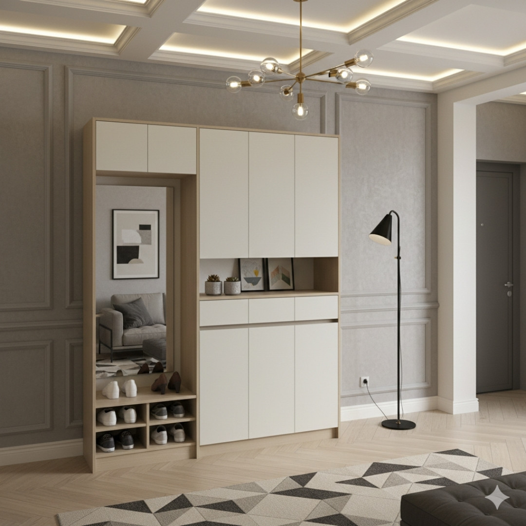 Tủ giày phủ Melamine chống trầy