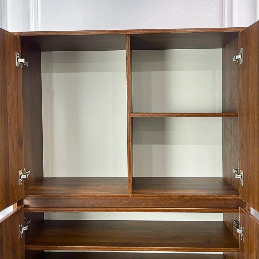 Tủ giày gỗ MDF phủ Melamine  hiện đại, thiết kế đa năng, nhiều kích thước, thương hiệu KN Home Decor.