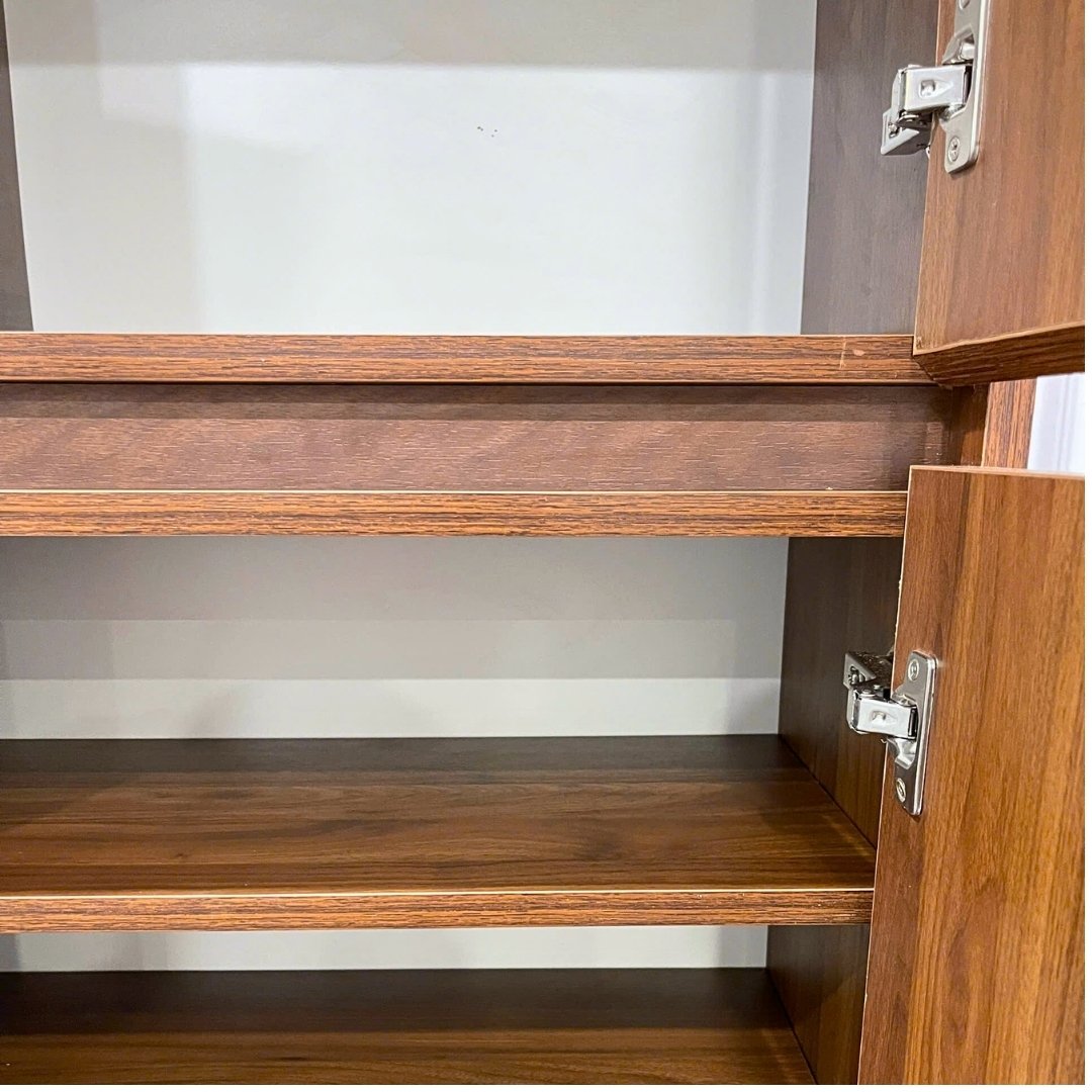 Tủ giày gỗ MDF phủ Melamine  hiện đại, thiết kế đa năng, nhiều kích thước, thương hiệu KN Home Decor.