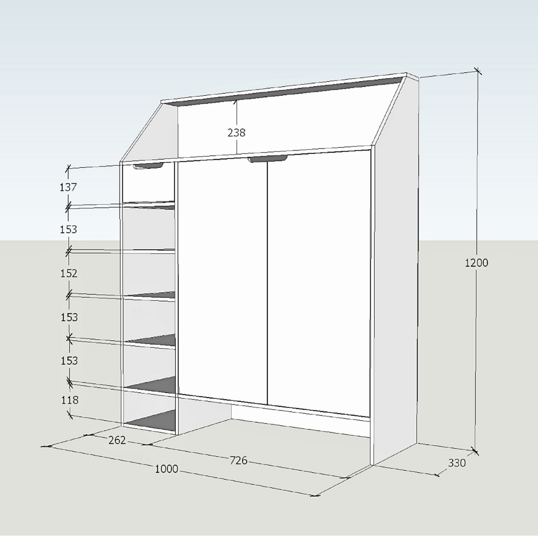 Tủ giày gỗ MDF phủ Melamine  hiện đại, thiết kế đa năng, nhiều kích thước, thương hiệu KN Home Decor.