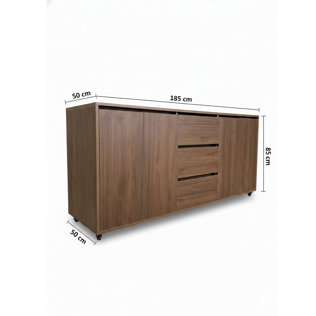 Tủ lưu trữ di động 6 bánh xe chịu lực