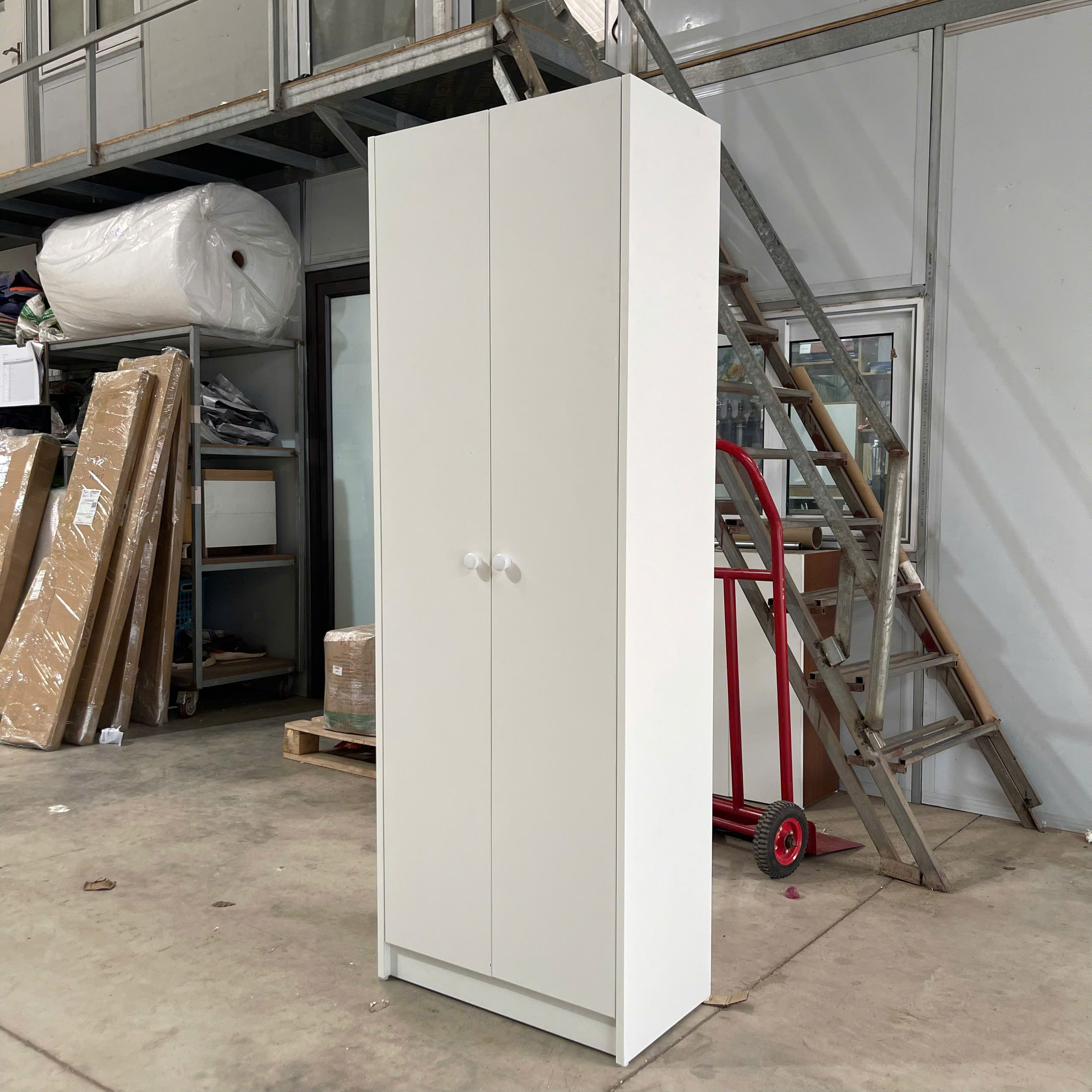 Tủ Lưu Trữ Đa Năng MDF Melamine 60x33x170cm Tủ Cánh Đóng Hiện Đại KN Home Decor