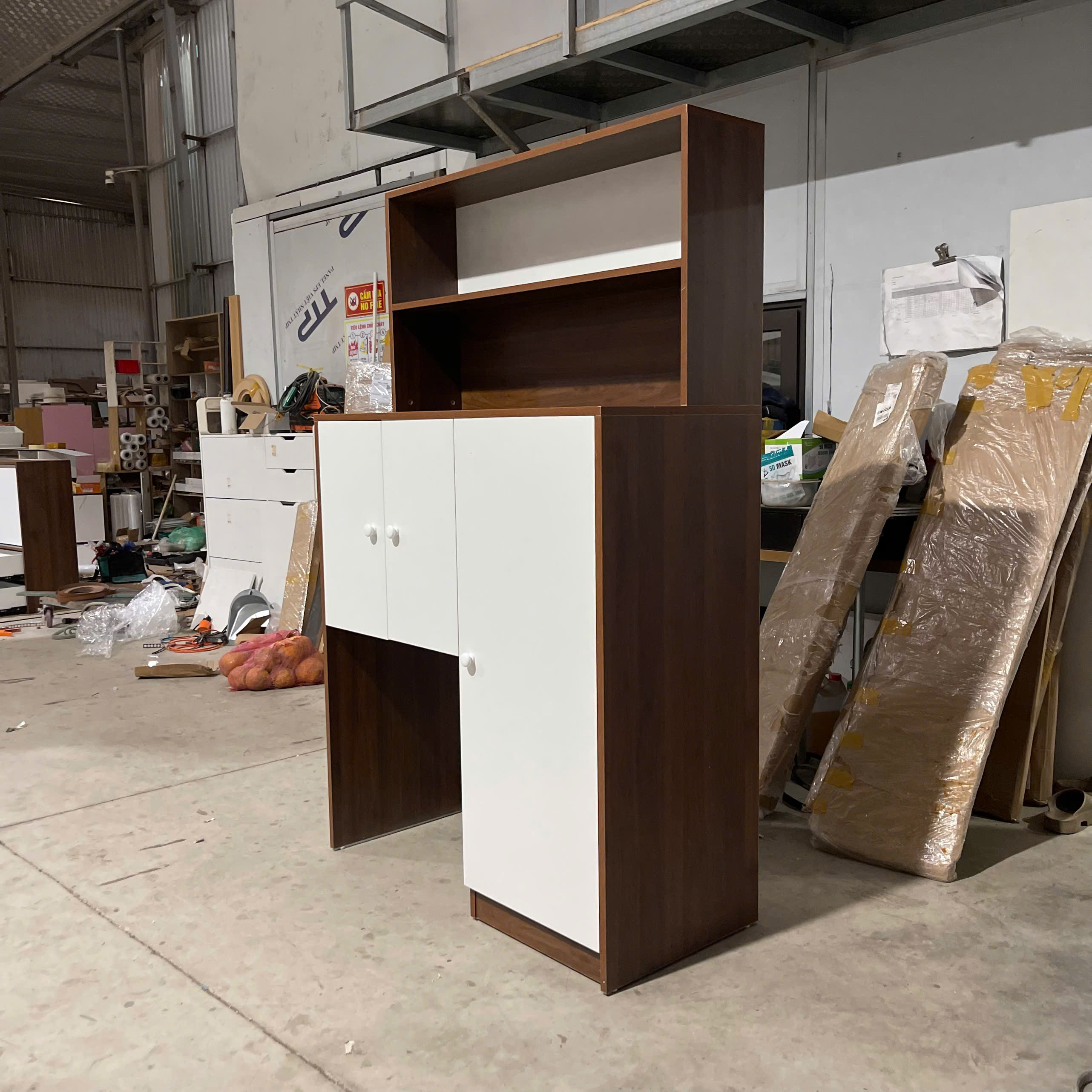 tủ lưu trữ mẹ và bé MDF Melamine