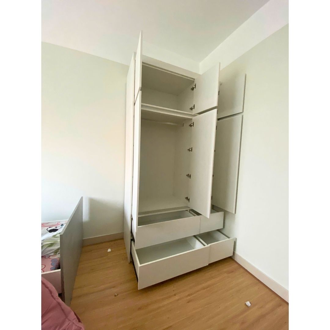 Tủ quần áo cao kịch trần MDF