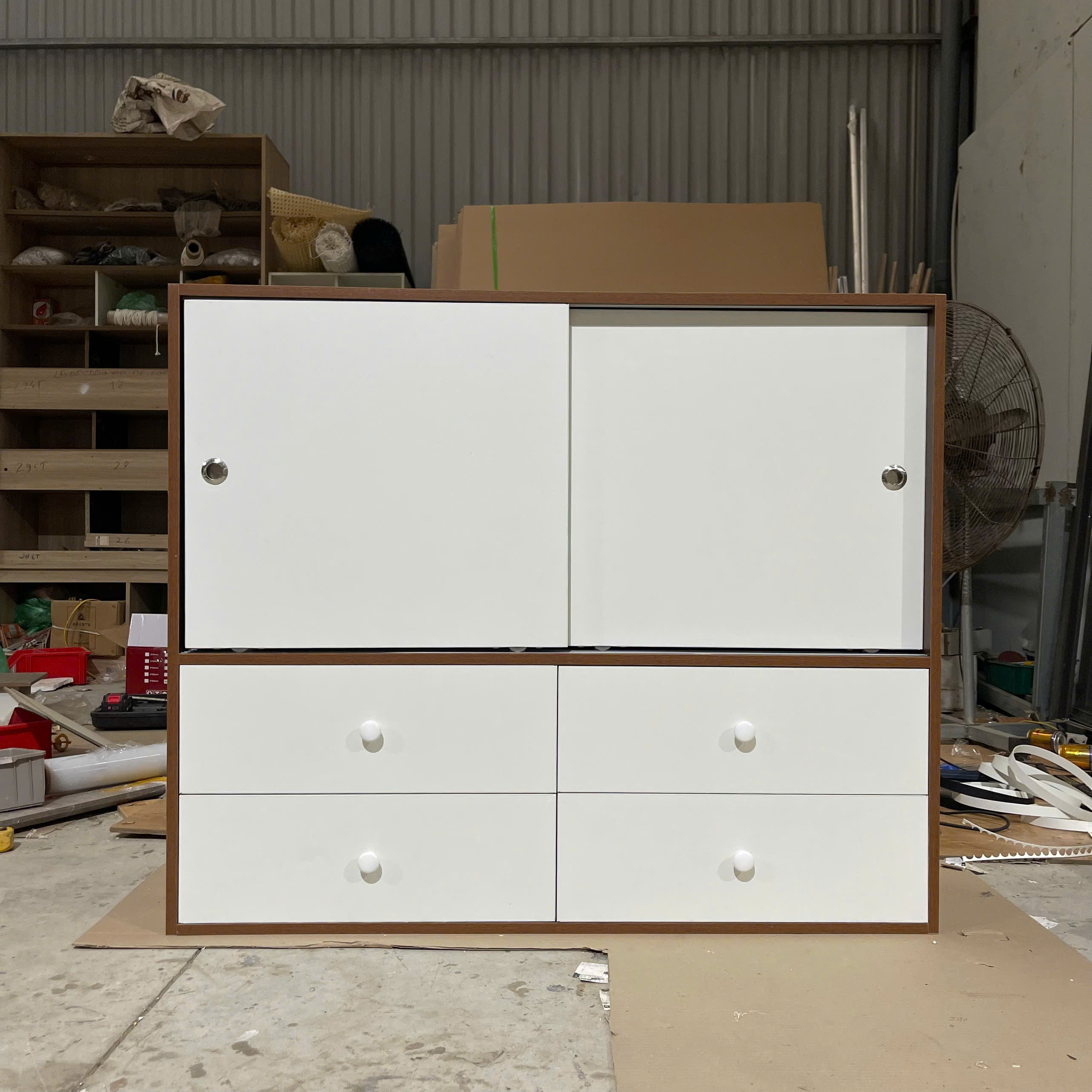 tủ quần áo trẻ em MDF Melamine