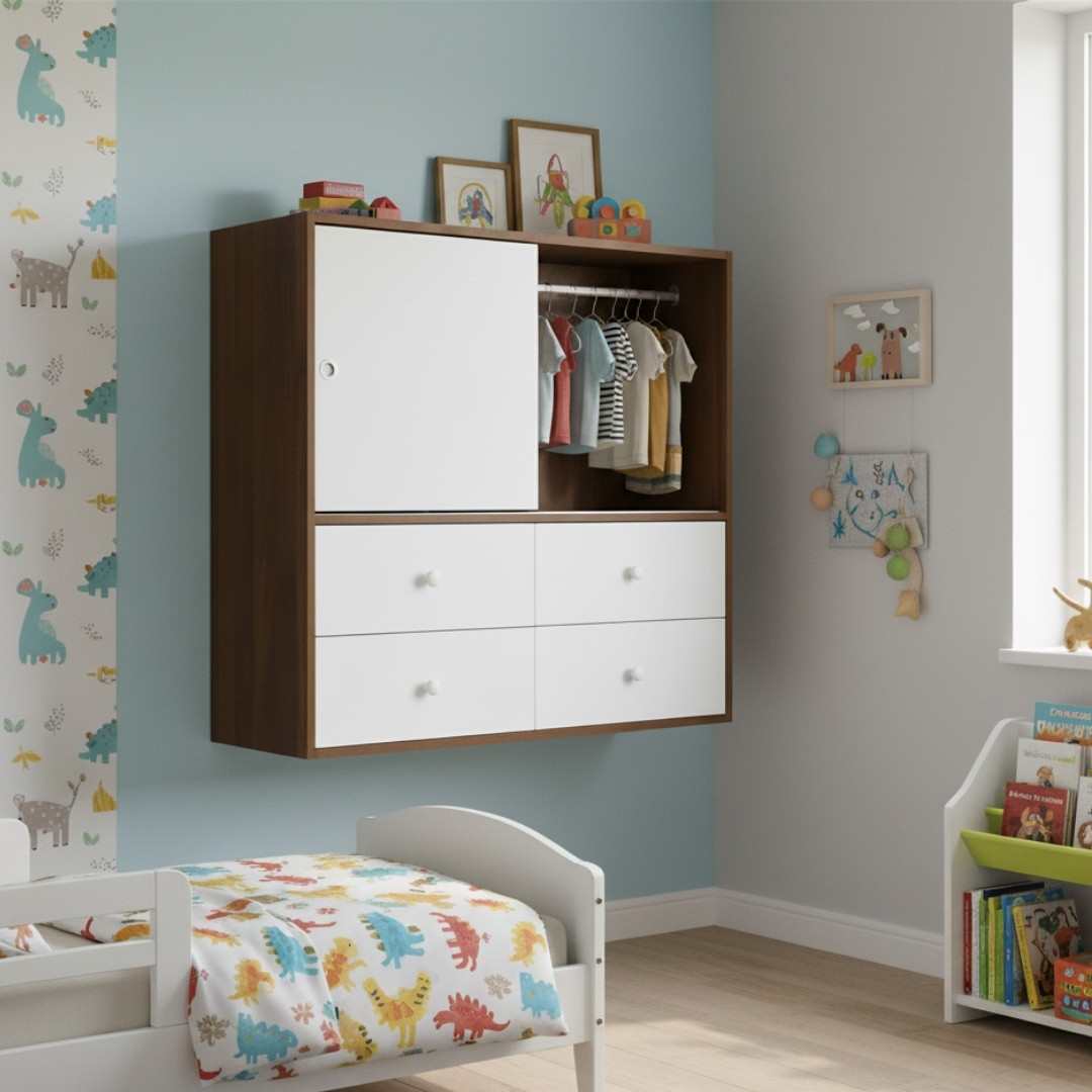 tủ quần áo trẻ em hiện đại